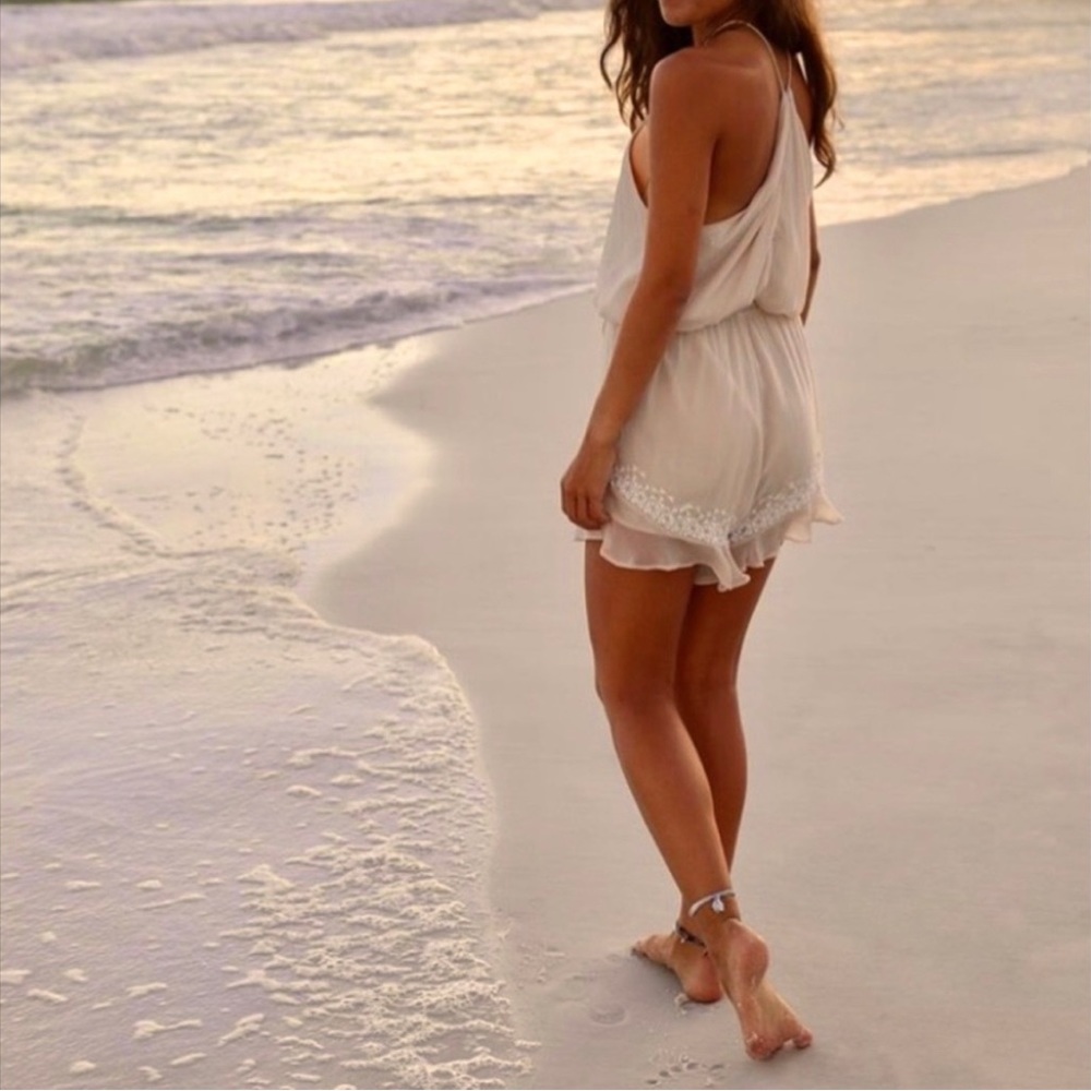Dreamy NFC Sheer Romper - Never worn!